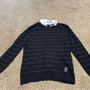 black striped long sleeve